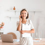 Wedding planner holding a clipboard with table decor checklist