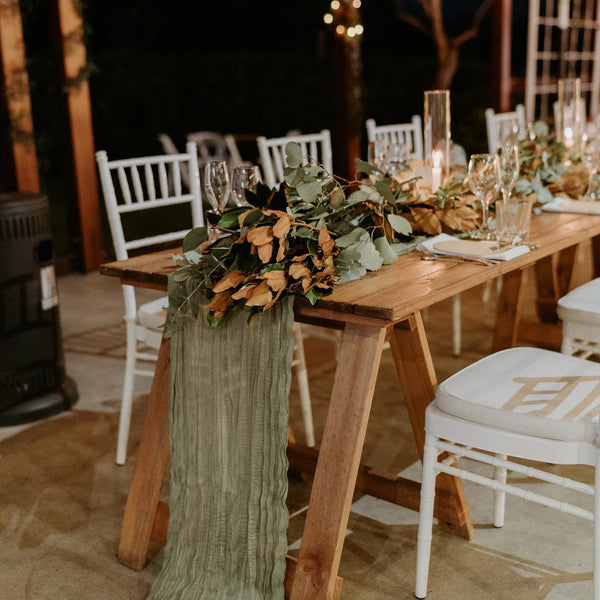 Gauze Table Runners - 4m