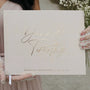 Personalized Wedding Guest Book – Elegant Keepsake for Your Special Day