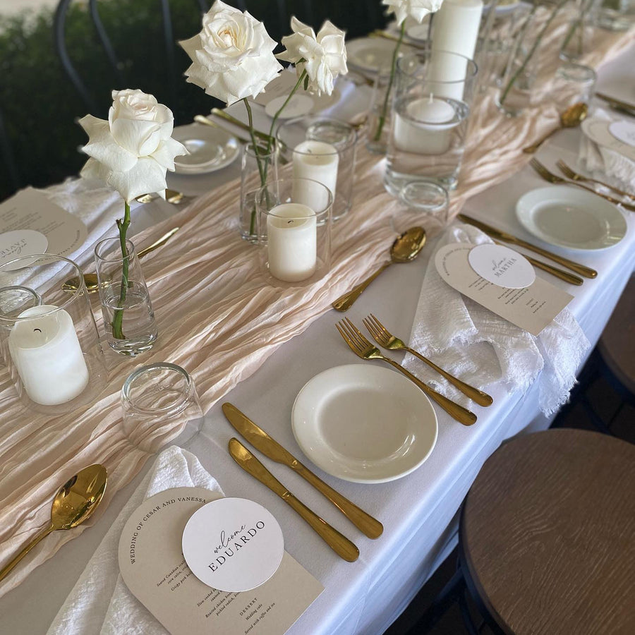 Thick Gold Cutlery Sets