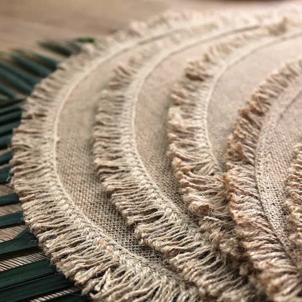 Rattan Fringe Placemats