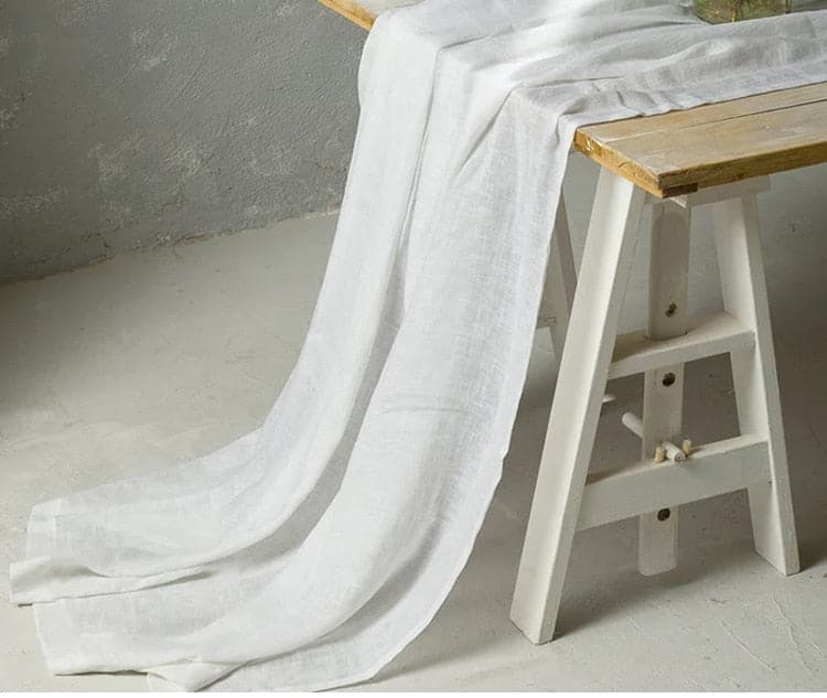 100% Pure Linen Table Runner- 3m
