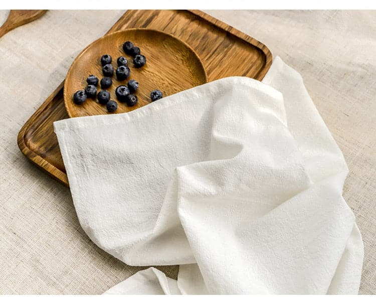 Rustic Seamed Cotton Napkins
