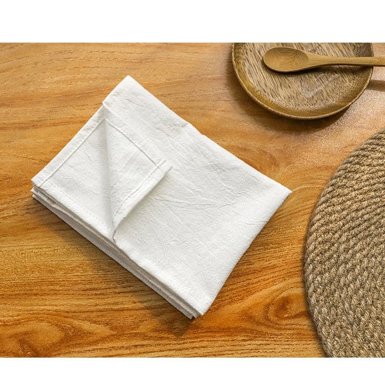 Rustic Seamed Cotton Napkins