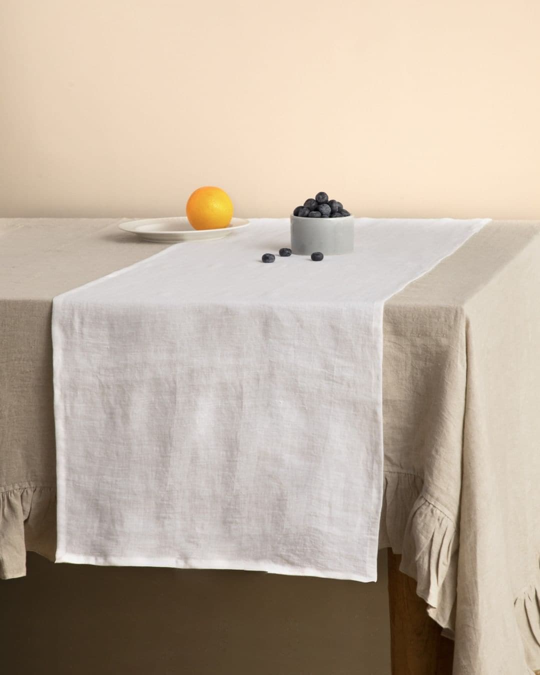100% Pure Linen Table Runner- 3m