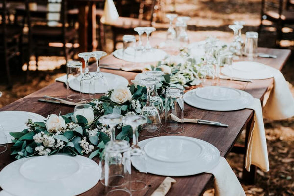 rustic wedding table decorations