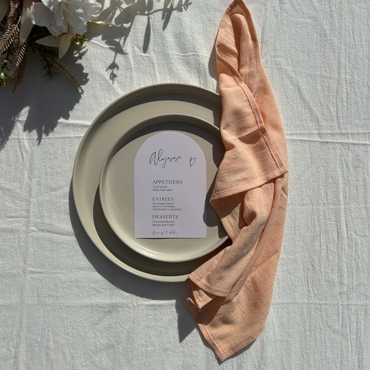 Hire Rustic Seamed Cotton Napkins