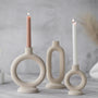 Ceramic Incense & Candle Holder – Elegant Wedding & Home Décor