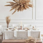 Beige Rustic Tablecloth