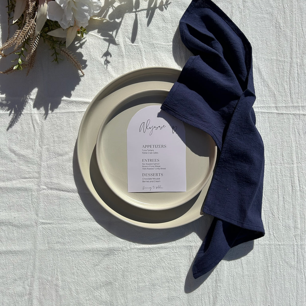 Hire Rustic Seamed Cotton Napkins