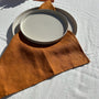 Rust 100% Linen Napkins