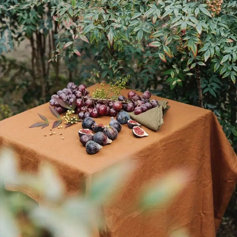 Up to 30% OFF l Rust Rustic Tablecloth – Organic Events Supply Co