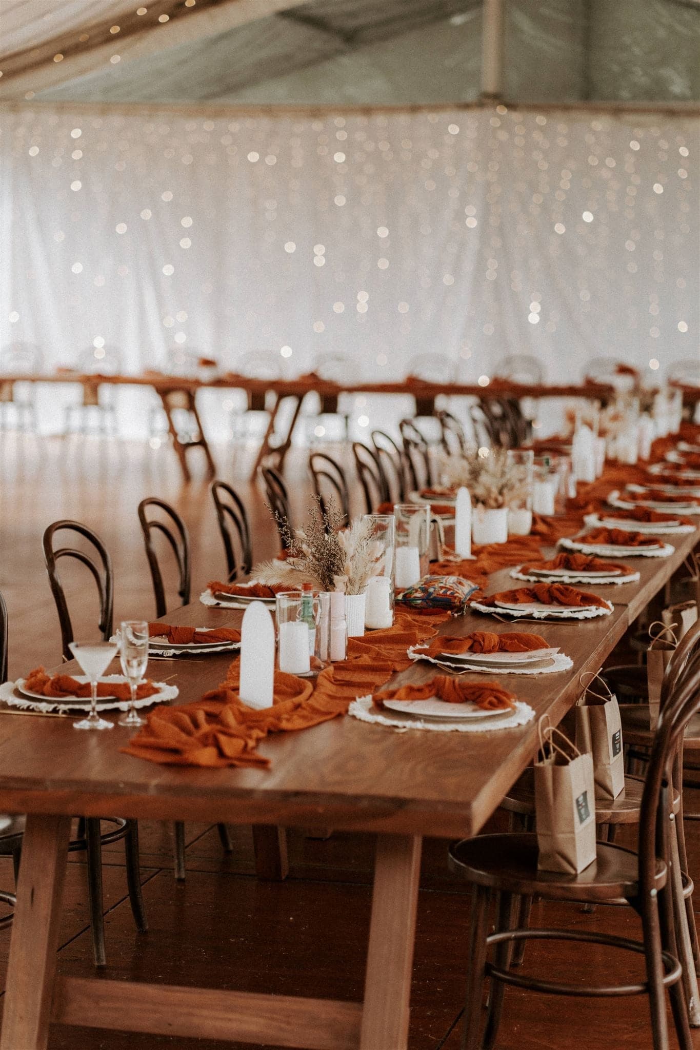 Rustic Table Runners Samples | Organic Events Supply Co