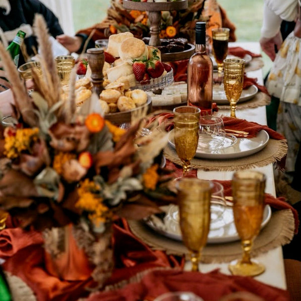 Hire Rattan Fringe Placemats