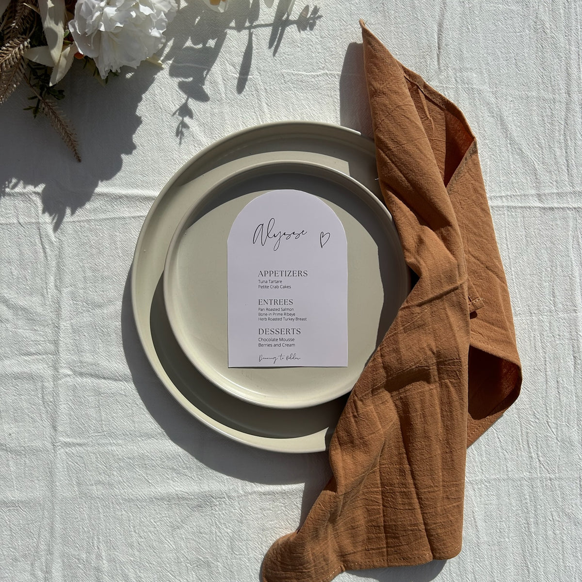 Hire Rustic Seamed Cotton Napkins