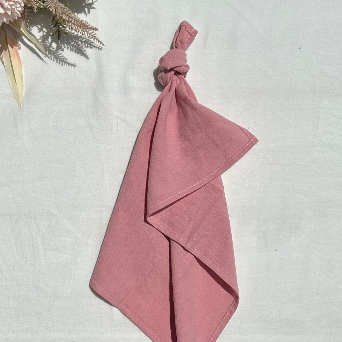 Pink Seamed Napkins