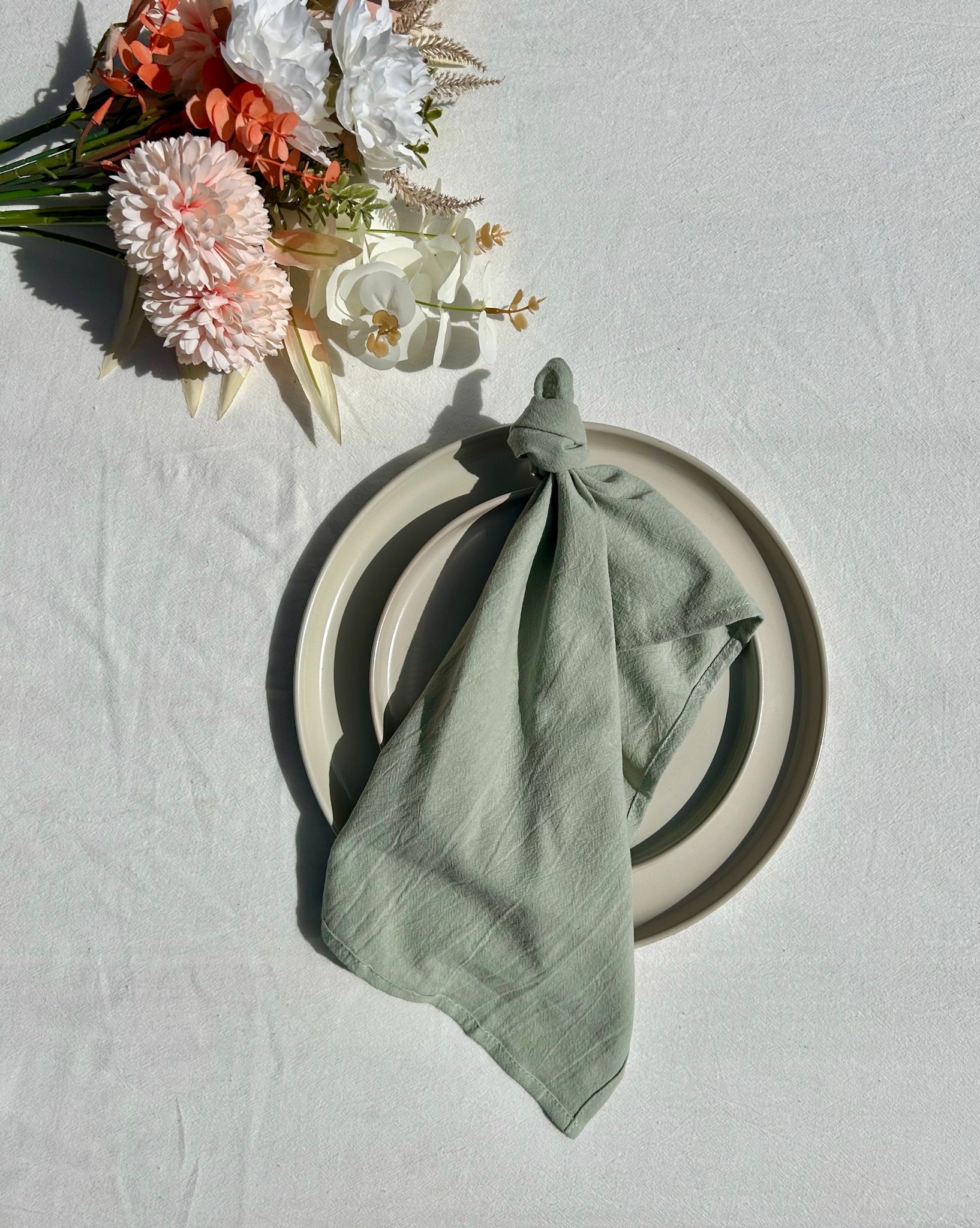 30% Off Seamed Cotton Napkins | Organic Events Supply Co