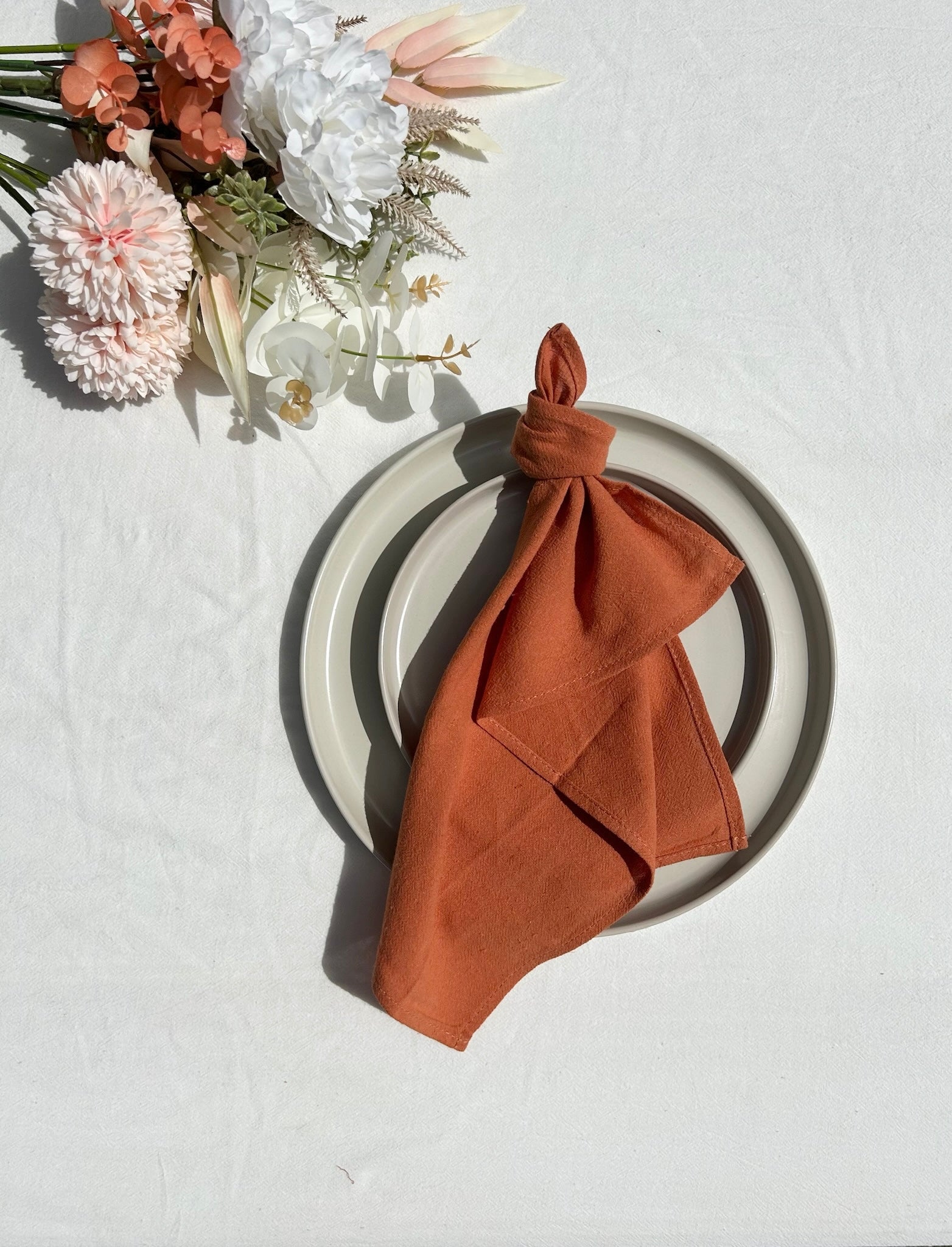 30% Off Seamed Cotton Napkins | Organic Events Supply Co