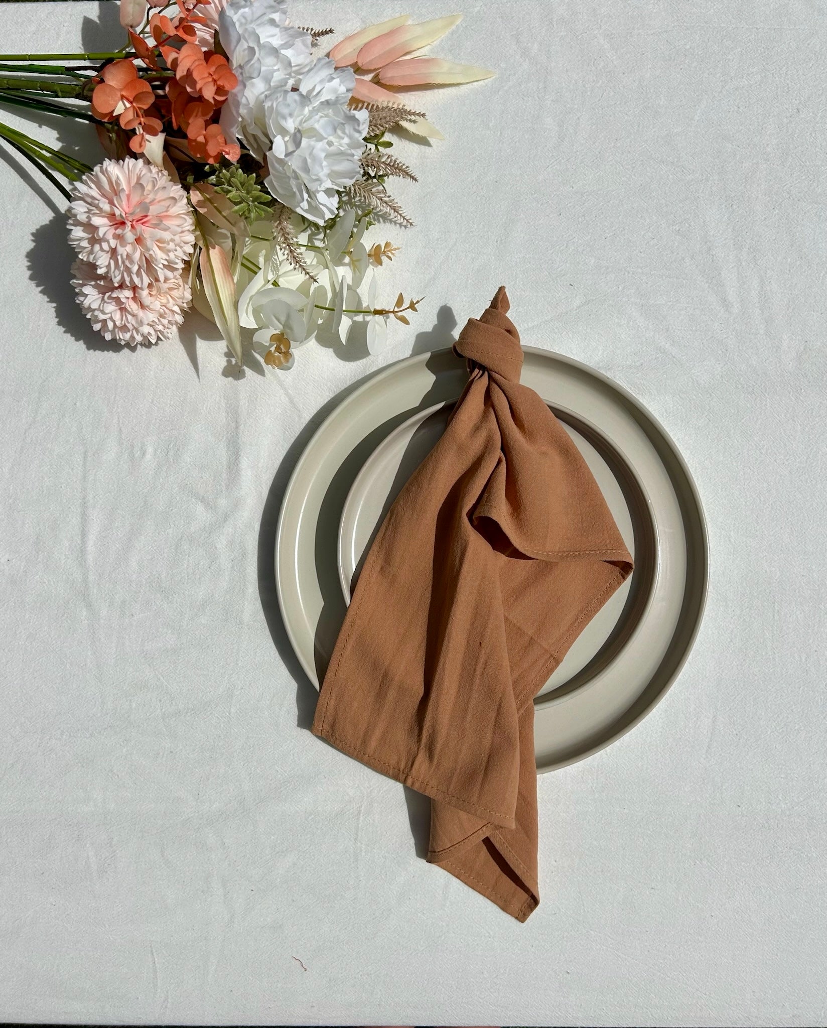 30% Off Seamed Cotton Napkins | Organic Events Supply Co