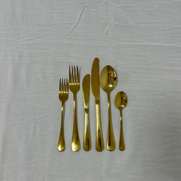 Thick Gold Cutlery Sets
