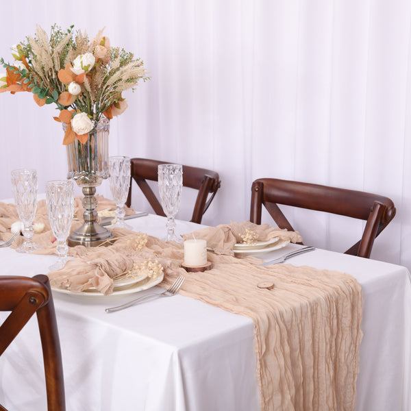 Hire Rustic Gauze Cheesecloth Napkins