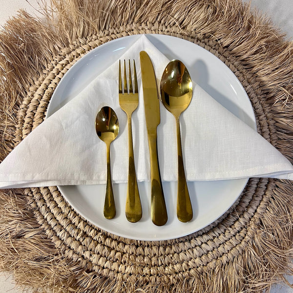 Thick Gold Cutlery Sets