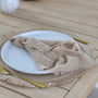 Latte Rustic Cotton Napkins