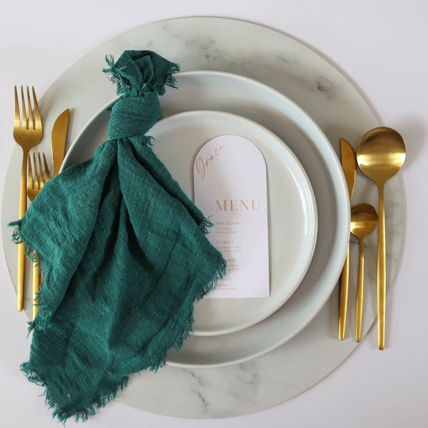 Sample Rustic Cotton Napkins