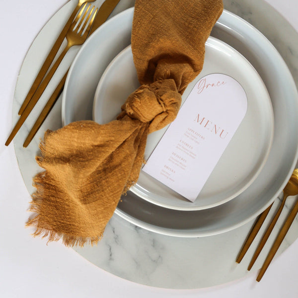 Sample Rustic Cotton Napkins