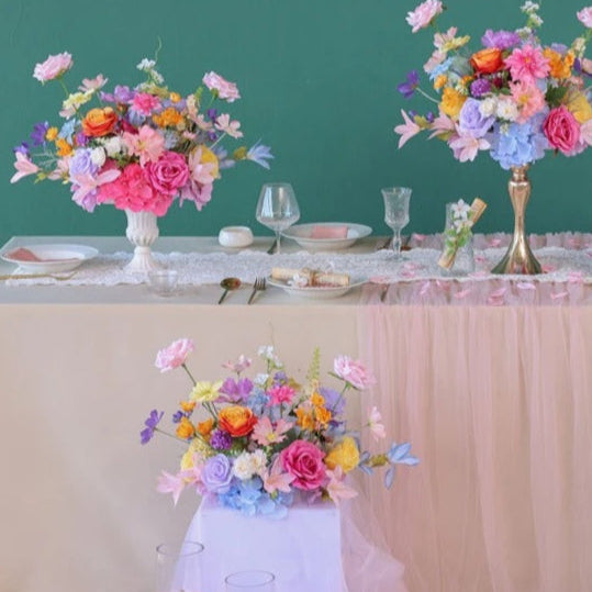 The Cassie - Silk Flower Centrepiece