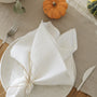 White 100% Linen Napkins