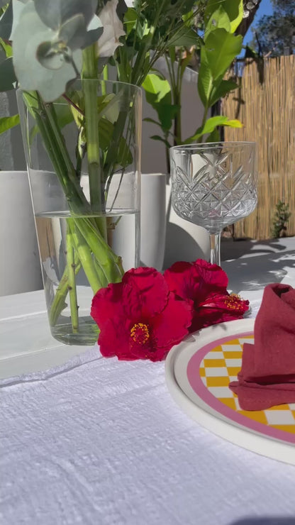 Rustic Seamed Cotton Napkins